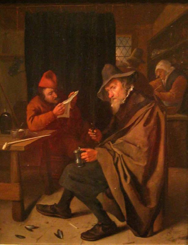 Jan Steen The Drinker oil painting picture